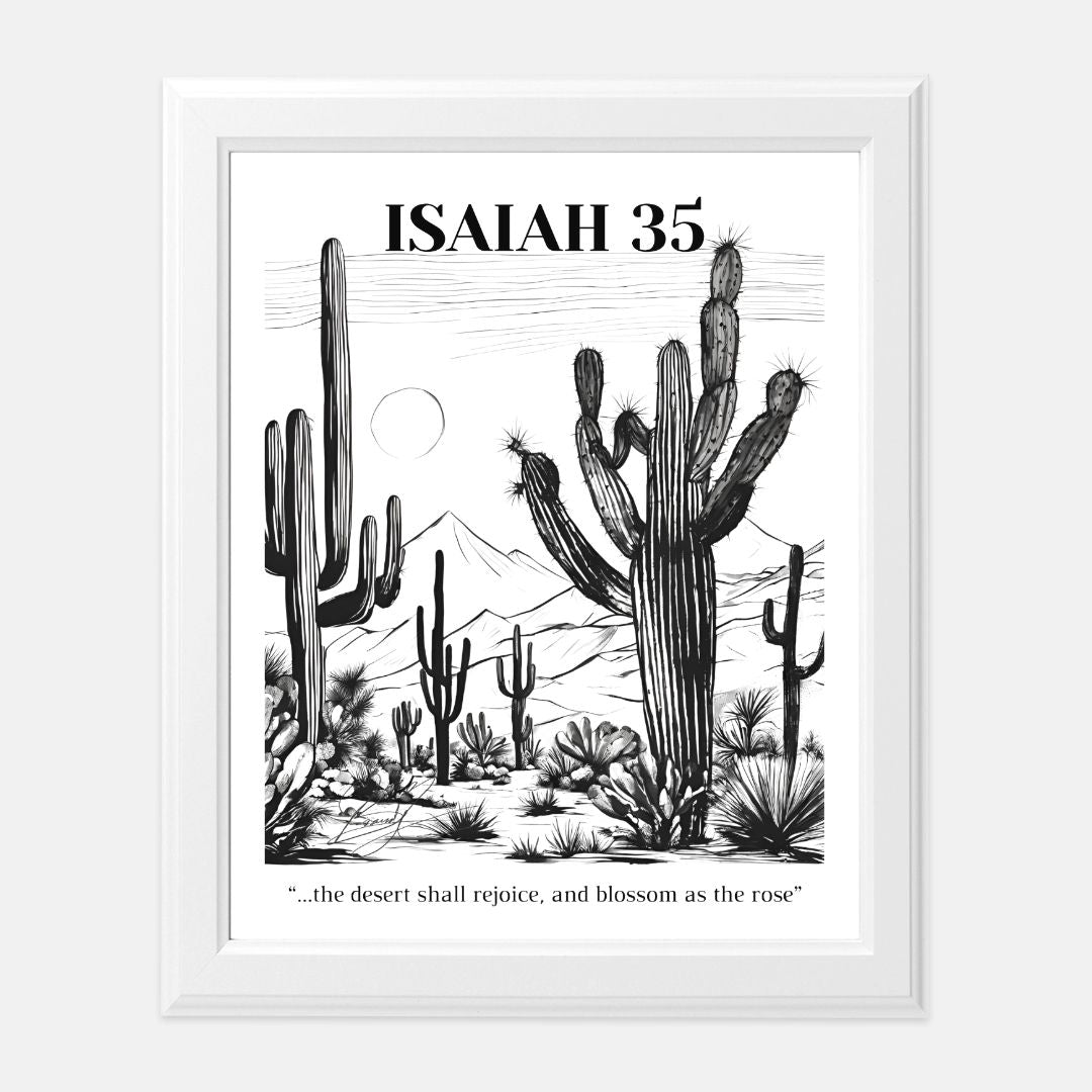 Isaiah 35 Print 8 x10