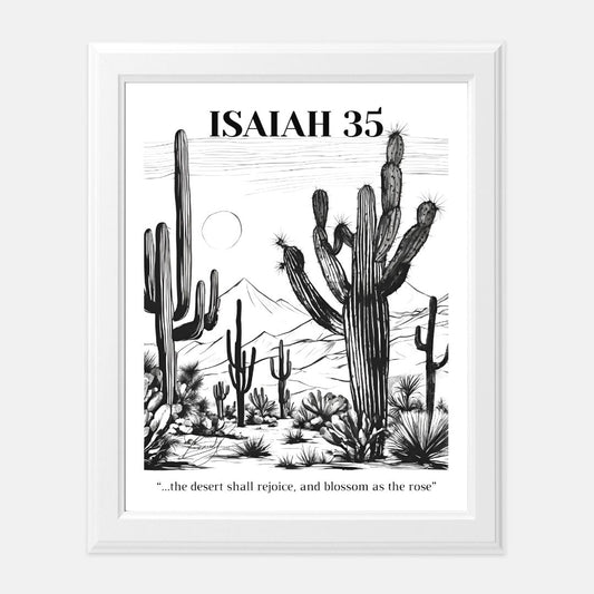 Isaiah 35 Print 8 x10