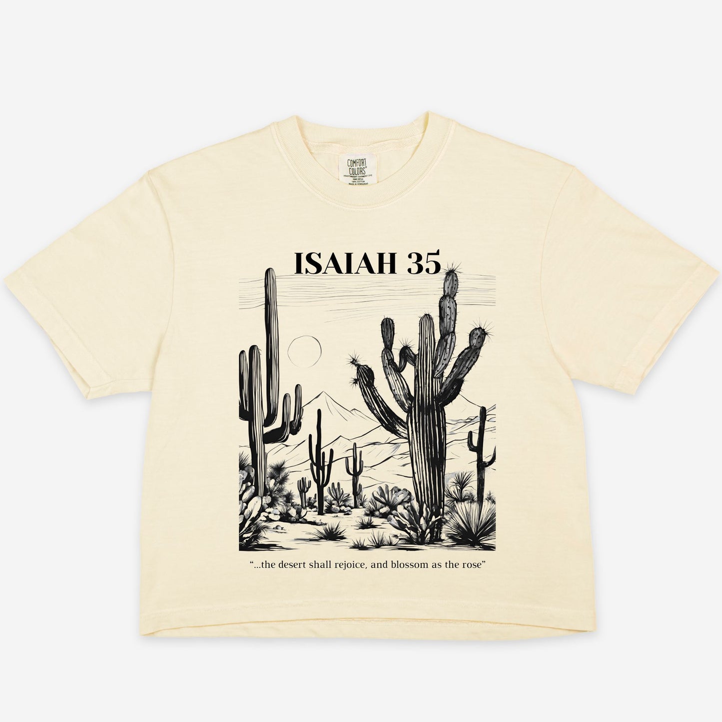 Isaiah 35 Boxy Tee