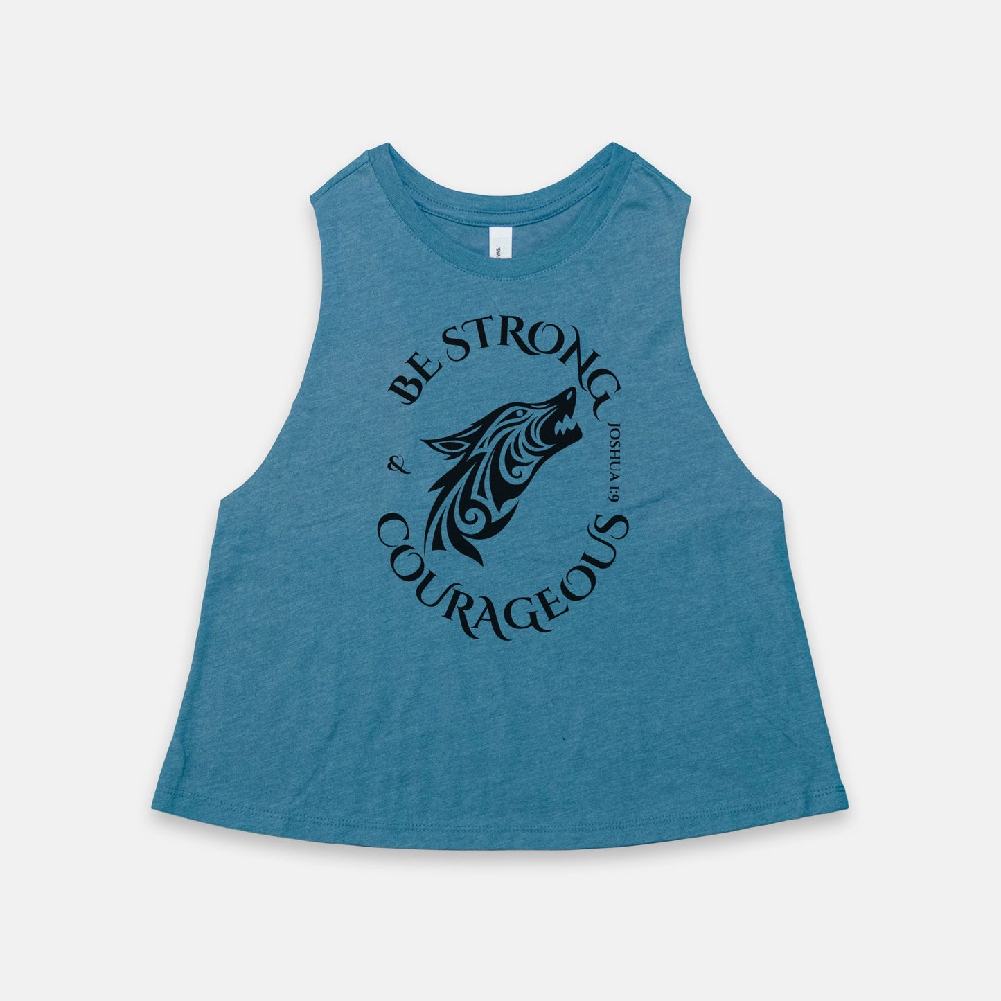 Strong & Courageous Cropped Tank