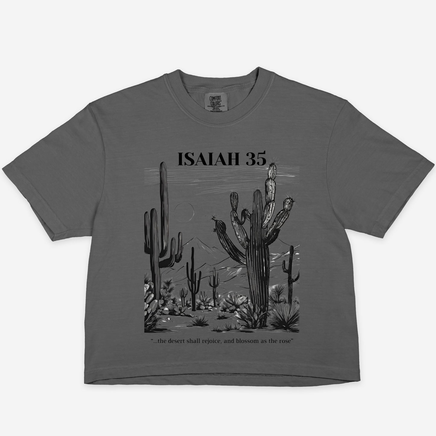 Isaiah 35 Boxy Tee