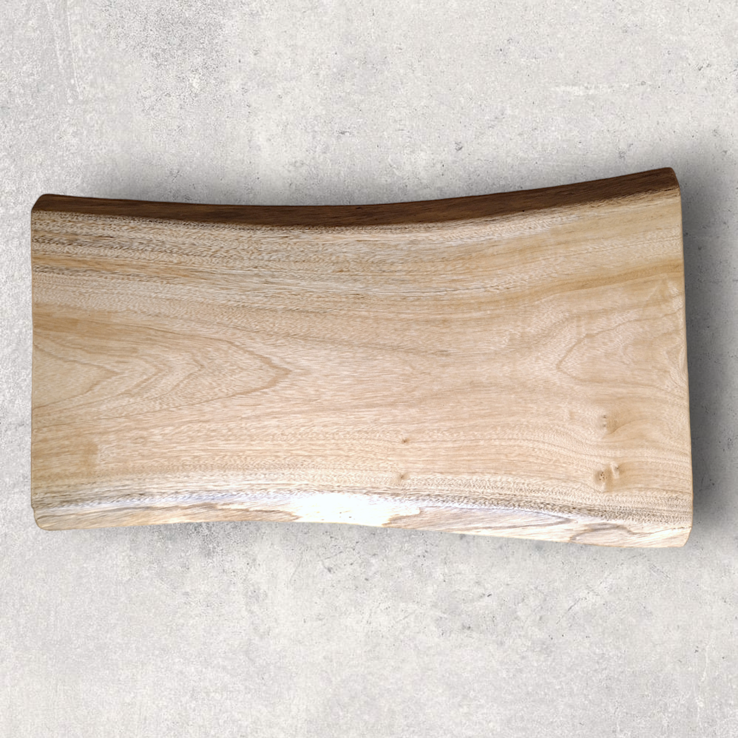 Artisan-Crafted Live-Edge Camphor Cutting Board