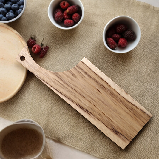 Artisan-Crafted Hickory Cutting Board