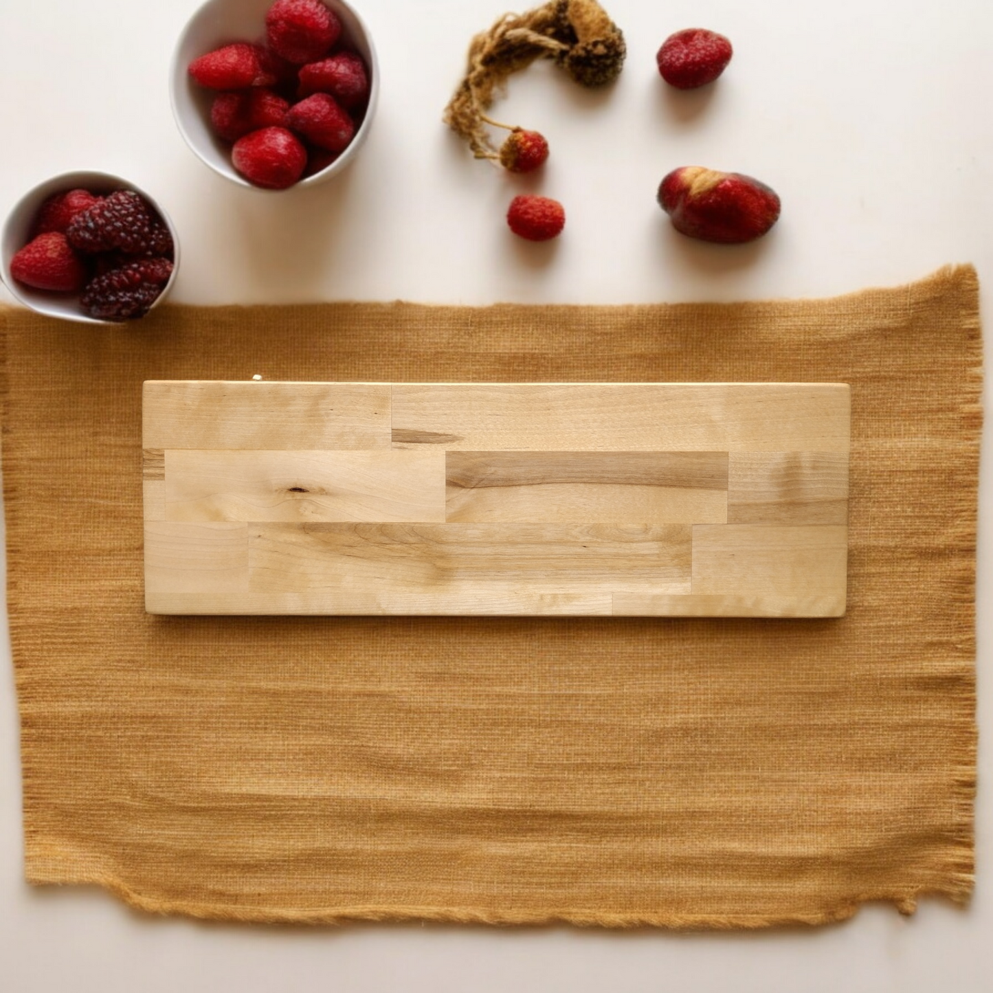 Artisan-Crafted Maple Chopping Block