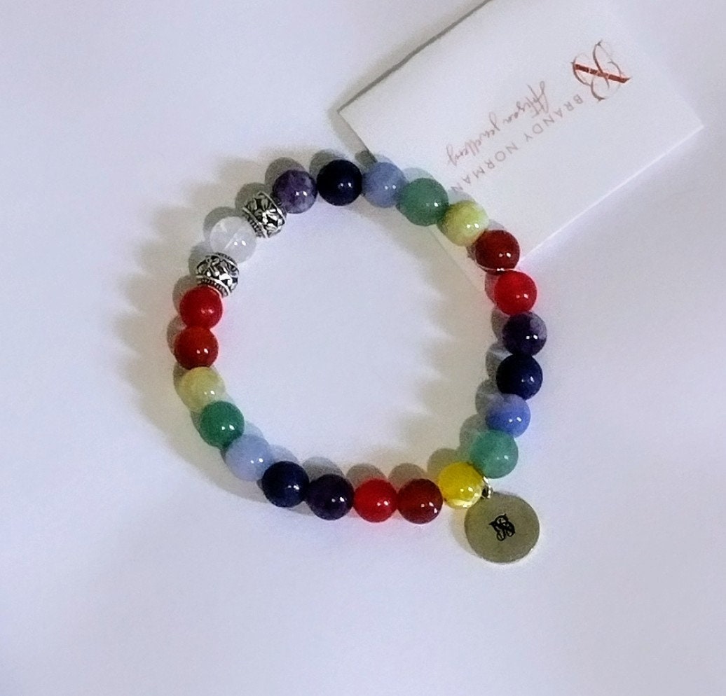 Signature Chakra stone bracelet